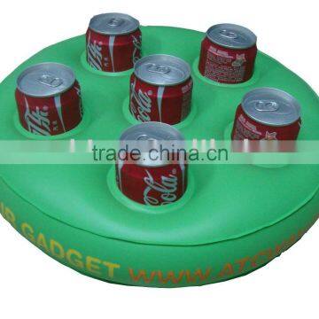 Inflatable can holder for promotion/Inflatable tray