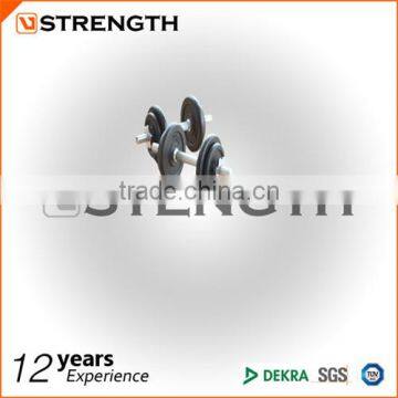 50KGS CAST IRON/CHROME DUMBBELL SET photo-2