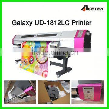 Global Popular Galaxy UD181Lc/1812Lc 4clours eco solvent printer with Dx5 head