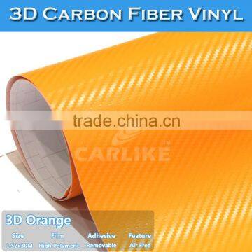 3D TR1 Brand Carbon Sticker Car Wrap Vinyl Film/Car Wrap Film 1.52x30m