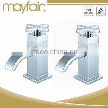 Best selling polished dual handle basin mixer tap