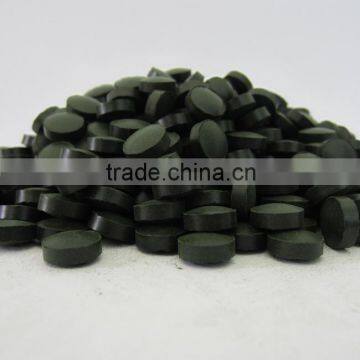 Wholesale bulk pure nature green Organic spirulina tablet
