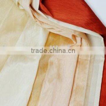 Organza with lines curtain fabric