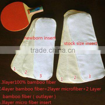 Alva Reusable & economic bamboo diaper inserts