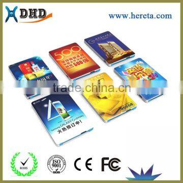 powerbank card 2000mah for marketing