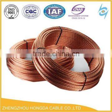 Soft Drawn Bare Copper Stranded Conductor Bare Copper Ground Earth Wire 70sqmm 185sqmm 240sqmm