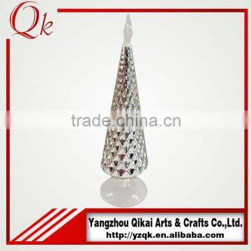 CE approved factory supplier wholesale glass christmas tree