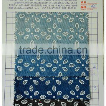 100% cotton denim fabric for bag fabric