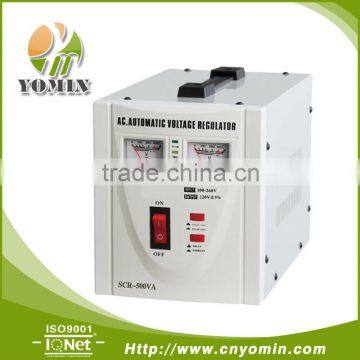 Manufacturer YMSCR-0.5 Single Phase Relay Type Regulator,Automatic Voltage regulator 500VA/