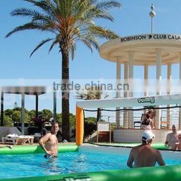 2016 inflatable pool volleyball fied/ inflatable volleyball court