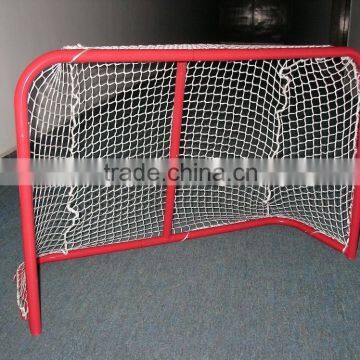 Metal Hockey Goal With Back Support