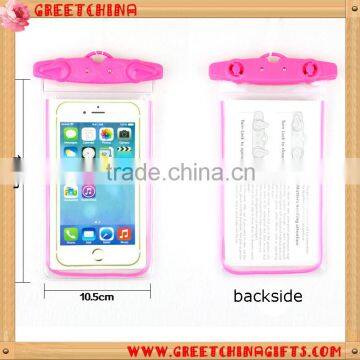Luminous Waterproof Pouch Dry Bag Case for All Cell Phone Mobile Phone Quality Choice Most Popular