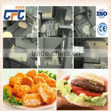 Whirlston Hot Sell Complete Small Capacity Chicken Nuggets Production Line photo-1