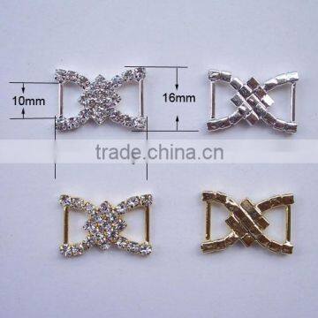 (M0207) 10mm inner bar rhinestone buckle