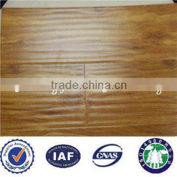 High quality hand scratched 12 mm laminate flooring