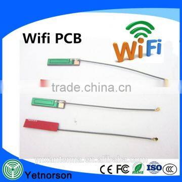 2400 2483MHz internal wifi patch antenna 2.4 g FR4 Antenna PCB with IPEX connector