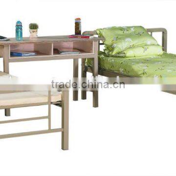 Strong loading capacity steel twin beds