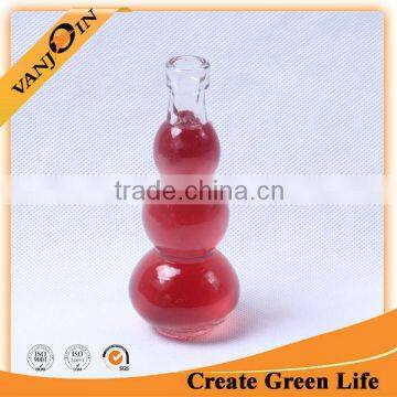 The newest calabash shaped decorative glass wine bottles