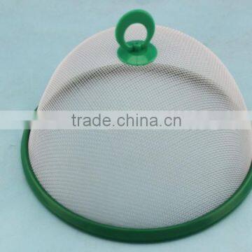 polyester 80% and polyamide 20% wire net cover or food cover