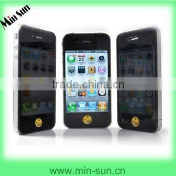 Anti-spy screen guard for iphone 5, Dark screen protector for iphone 4S