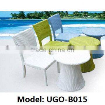 Poly rattan garden furniture garden rattan chair