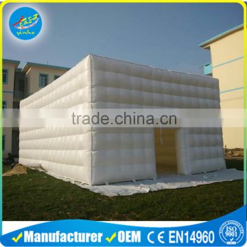 Inflatable tent cube tent