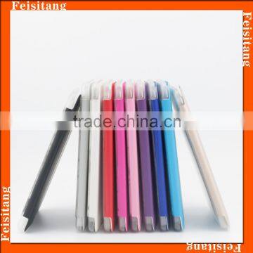 Flip leather with Transparent tablet cover Tablet cover cases for apple ipad case