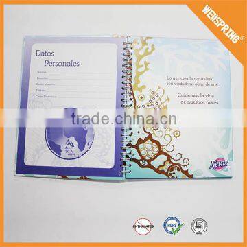 Free sample customized custom journal book printing