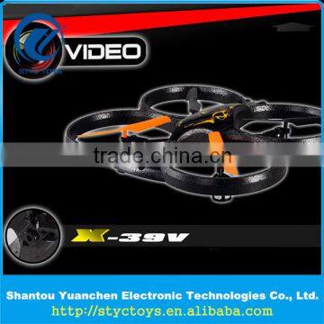 camera foam frame rc drone quadcopter telecontrol UFO with LED light
