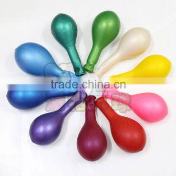 2016 good quality 12inch 3.2g pearl latex party balloon