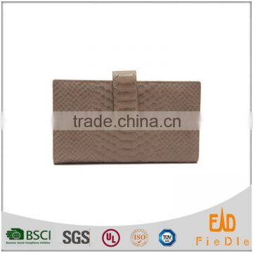 Lovely Fashion Luxurious Super Women Quality Snake Leather Wallet