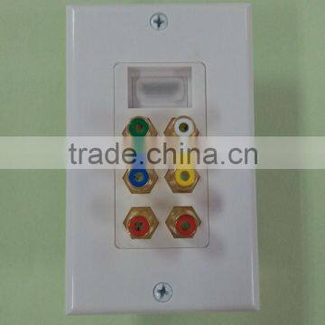 hdmi wall plate female to rca female wall plate