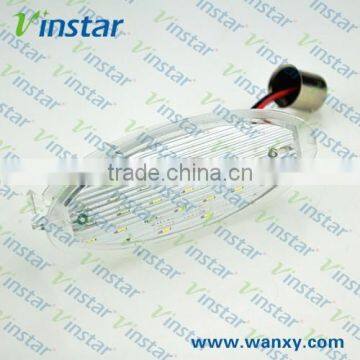 12V LED License Plate Lamp for Opel Astra Emark LED License Plate Lamp for Corsa LED Auto Lamp Type LED Number Plate Lamp