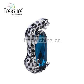Hot Selling New Fashion Men's Brooch, Sexy Leopard and Big Rhinestone Brooch photo-5