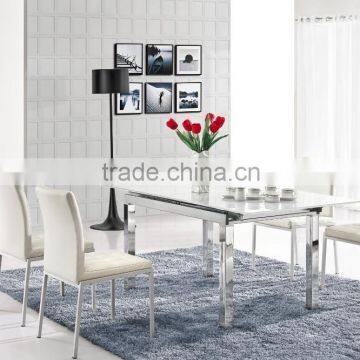 L806E-1 Extendable Dining Table Ivory Dining Room Set