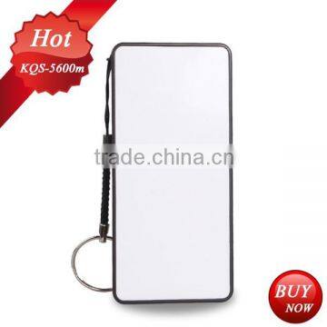 perfume with key ring 5600mAh portable mobile phone power bank charge