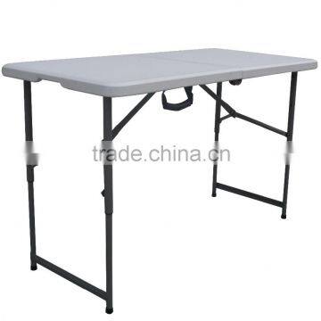 120cm plastic folding in half table