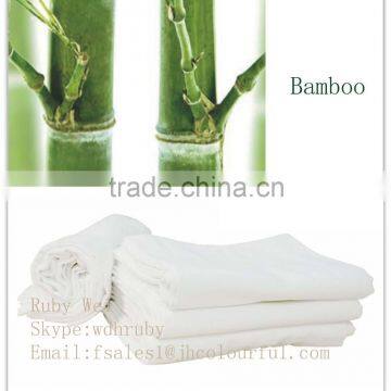 2014 white 100% bamboo baby muslin square wraps washing cloth soft available muslin