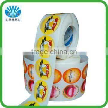 Printing Custom Laminated Adhesive Label,Logo Printed roll Adhesive Sticker Label,Cosmetic Adhesive Label