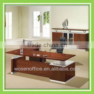 2013 Hot modern MDF with veneer executive desk