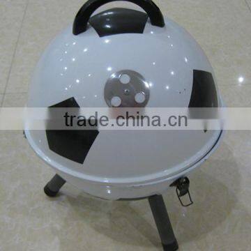 Charcoal Grills Grill Type and High Pressure Protection Device Safety Device football shaped bbq grill