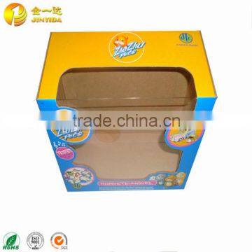 Custom Small Cardboard Paper Display Box with PVC Window