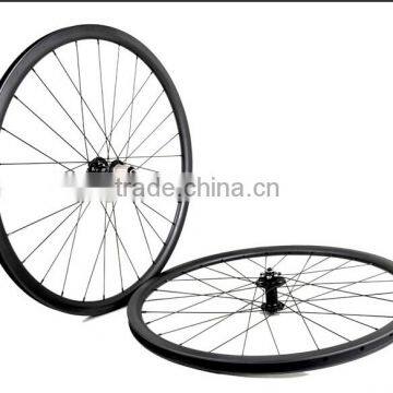 27.5ER Carbon wheels mtb clincher disc hubs in UD matt finish