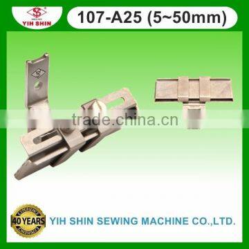 Industrial Sewing Machine Parts ZIG-ZAG Machine Adjustable Extra Size Feet 107-A25 (5~50mm) Presser Feet