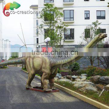Life size handmade animatronic dinosaurs diplodocus