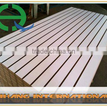 hot sale high quality 18mm mdf slotted board