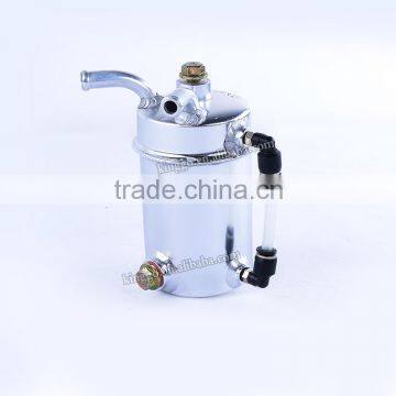 Wholesale Sliver Aluminum Racing Universal Oil Catch Can Tank photo-4