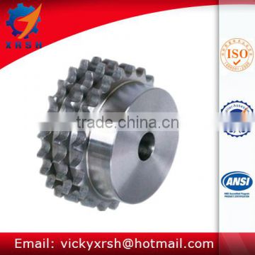 Manufacture 08B 10A,12A,16A 24A Triplex sprocket factory with best price