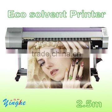 1440DPI 2.5m DX7 head inkjet printer