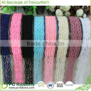 1" various colors wholesale lace ribbons